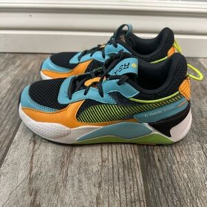 Puma Kids' RSX Blue and Orange